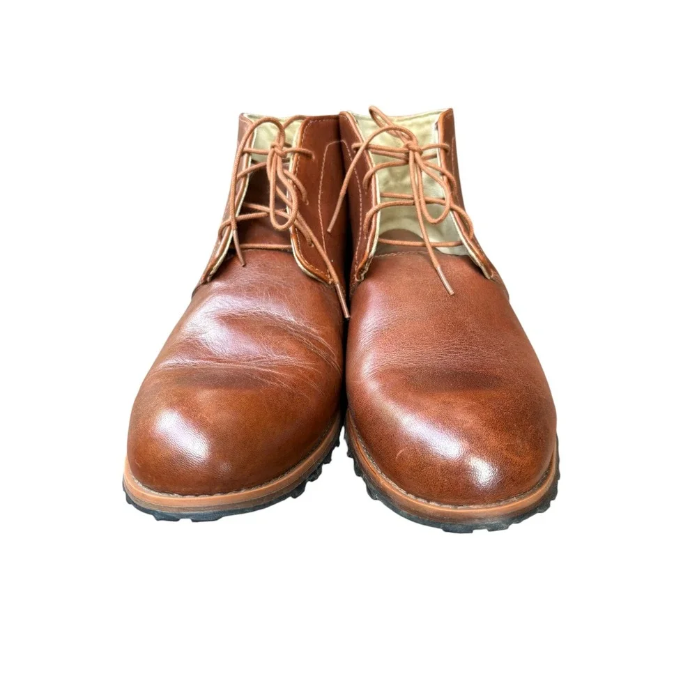 5.11 Tactical Men's Mission Ready Lace Up Chukka Boots Rust Brown Utility - 12